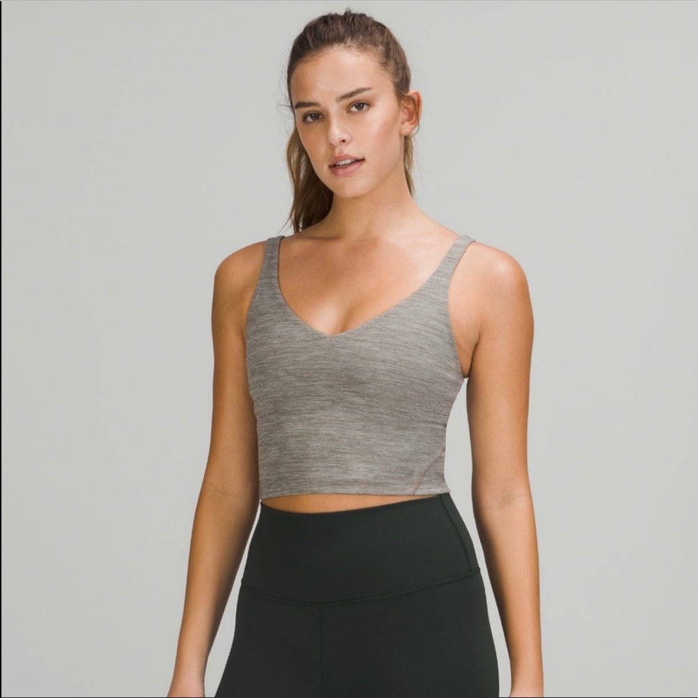 Lululemon Heathered Grey Align Tank 4